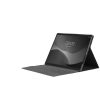 Калъф за книга kwmobile за Microsoft Surface Pro 8 13'', текстилен, сив, 56479.25