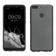 калъф kwmobile за Huawei P Smart (2017), Силиконов, Сив, 44431.232