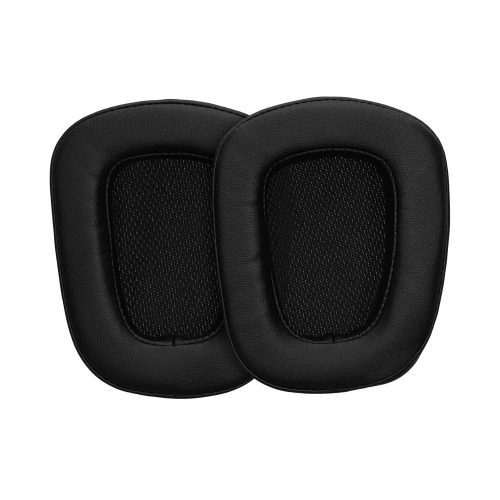 Комплект 2 броя Earpads kwmobile за Logitech G933/G633, Екологична кожа, Черни, 60362.01