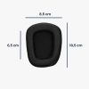 Комплект 2 броя Earpads kwmobile за Logitech G933/G633, Екологична кожа, Черни, 60362.01