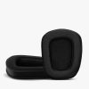 Комплект 2 броя Earpads kwmobile за Logitech G933/G633, Екологична кожа, Черни, 60362.01