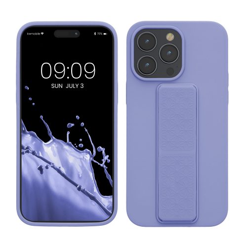 калъф kwmobile за Apple iPhone 14 Pro Max, силикон, лилав, 60407.108