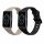 kwmobile каишка за Huawei Band 6, силикон, черен/сив, 59296.08