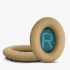 Комплект от 2 kwmobile Earpads за Bose Soundlink Around-Ear Wireless II, Еко кожа, Кафяв, 45044.11