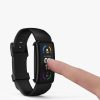 Комплект от 2 калъфа Kwmobile за Fitbit Inspire 3/Inspire 2/Ace 3, силиконови, прозрачни/черни, 53870.05